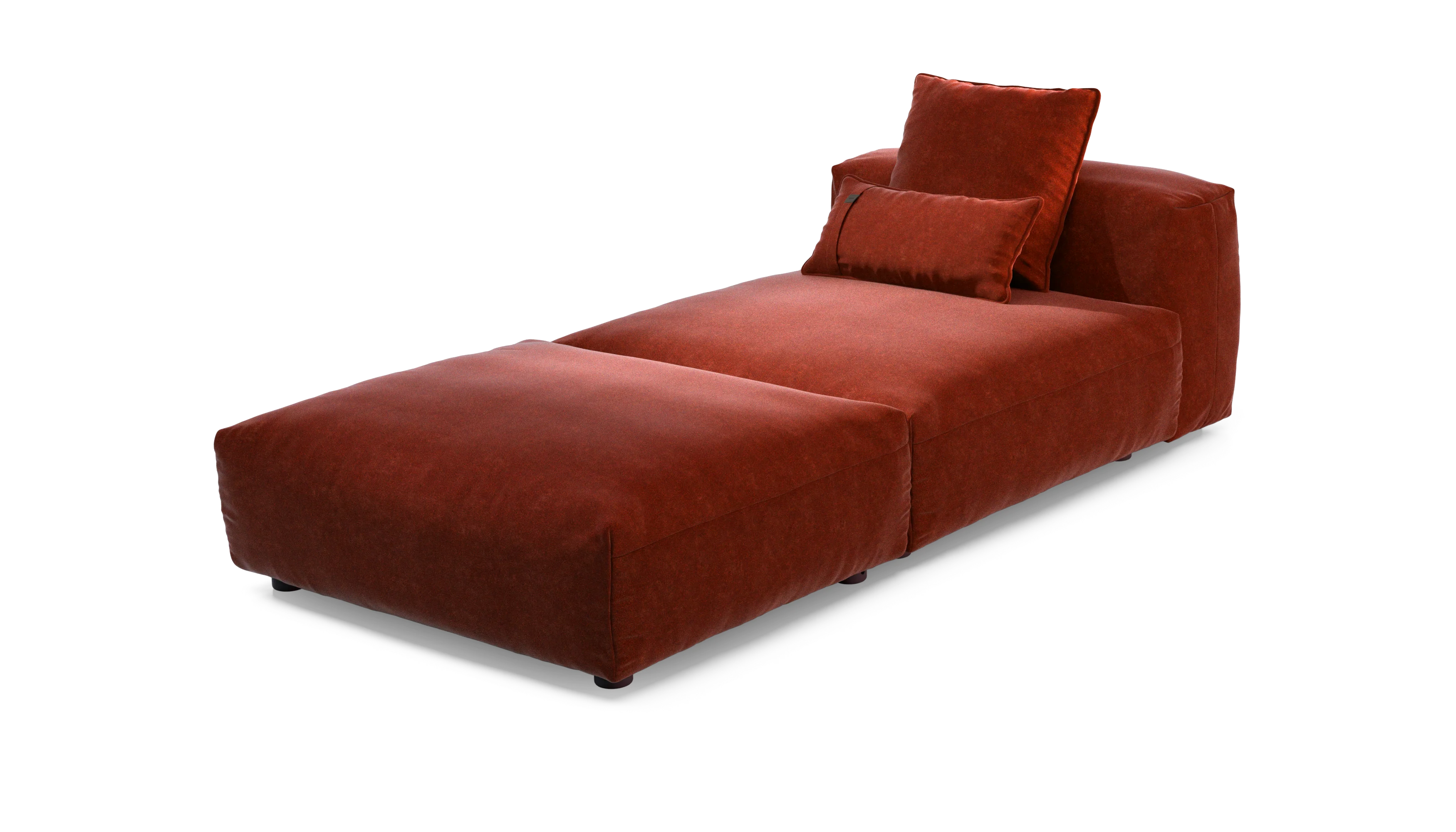 vetsak | Sofa Set 07 - Sun Lounger - Suave - Saffron | Modular Sofa | 2 Seater | Daybed | Chaiselounge - Image 3