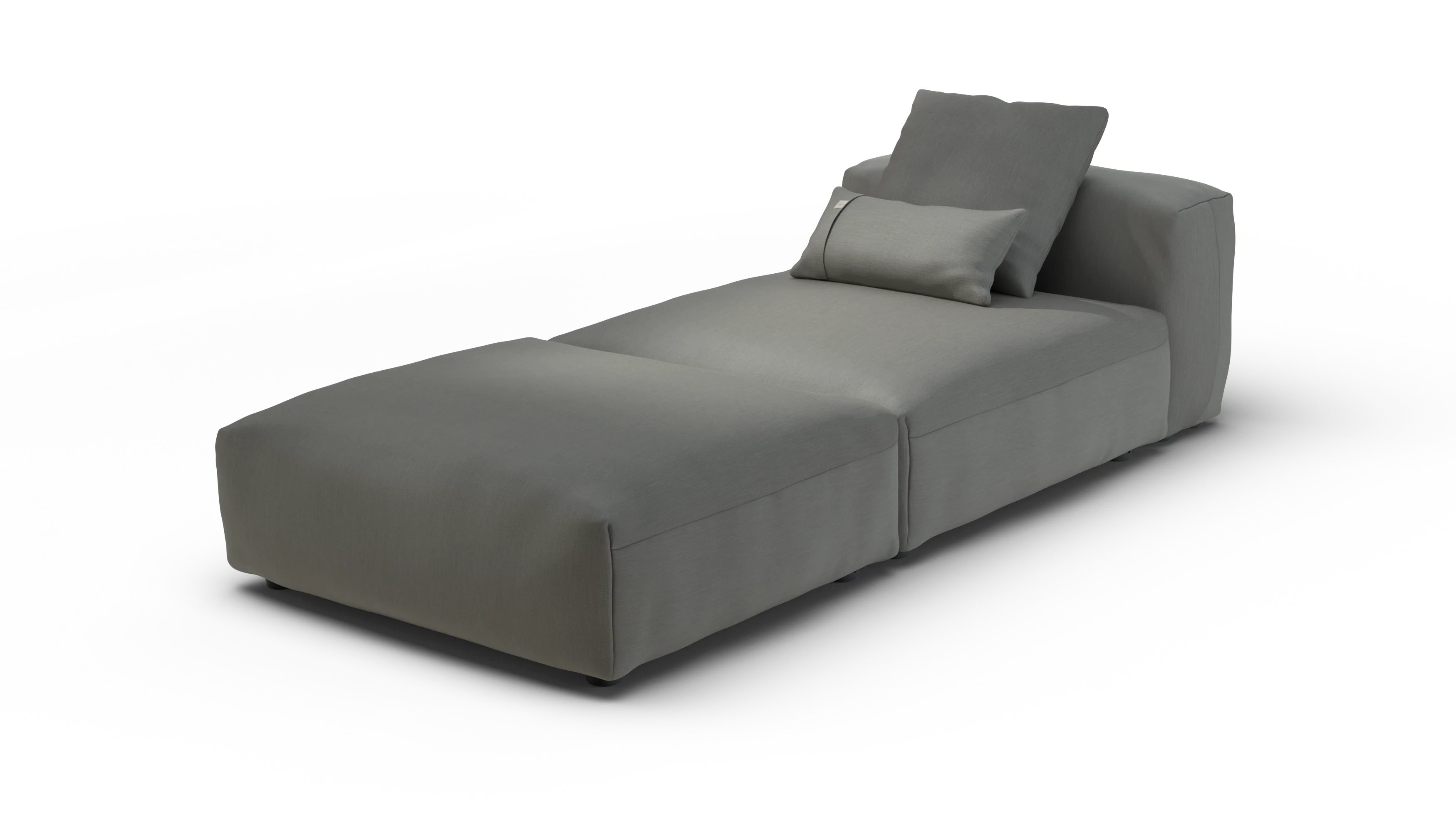vetsak | Sofa Set 07 - Sun Lounger - Terrain - Flint | Modular Sofa | 2 Seater | Daybed | Chaiselounge - Image 3