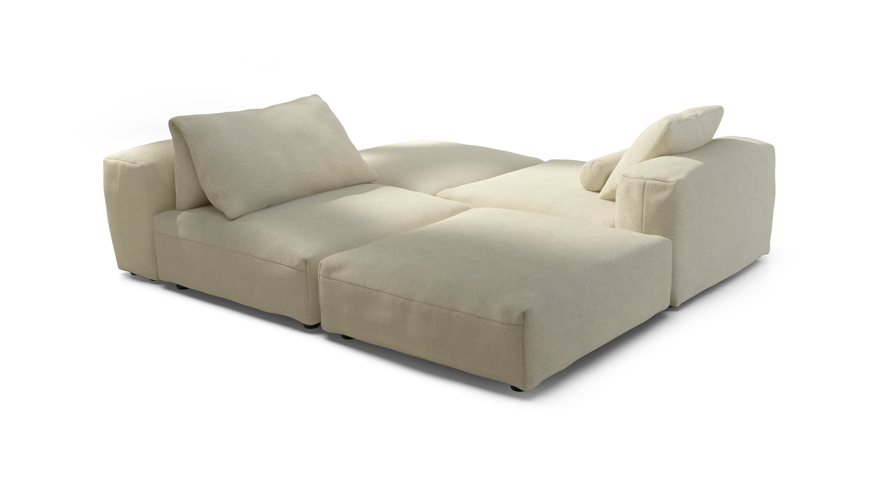 vetsak | Sofa Set 08 - Daybed - Loop Loop - Duna | Modular Sofa | 6 Seater | Outdoor Island | Double lounger - Image 3