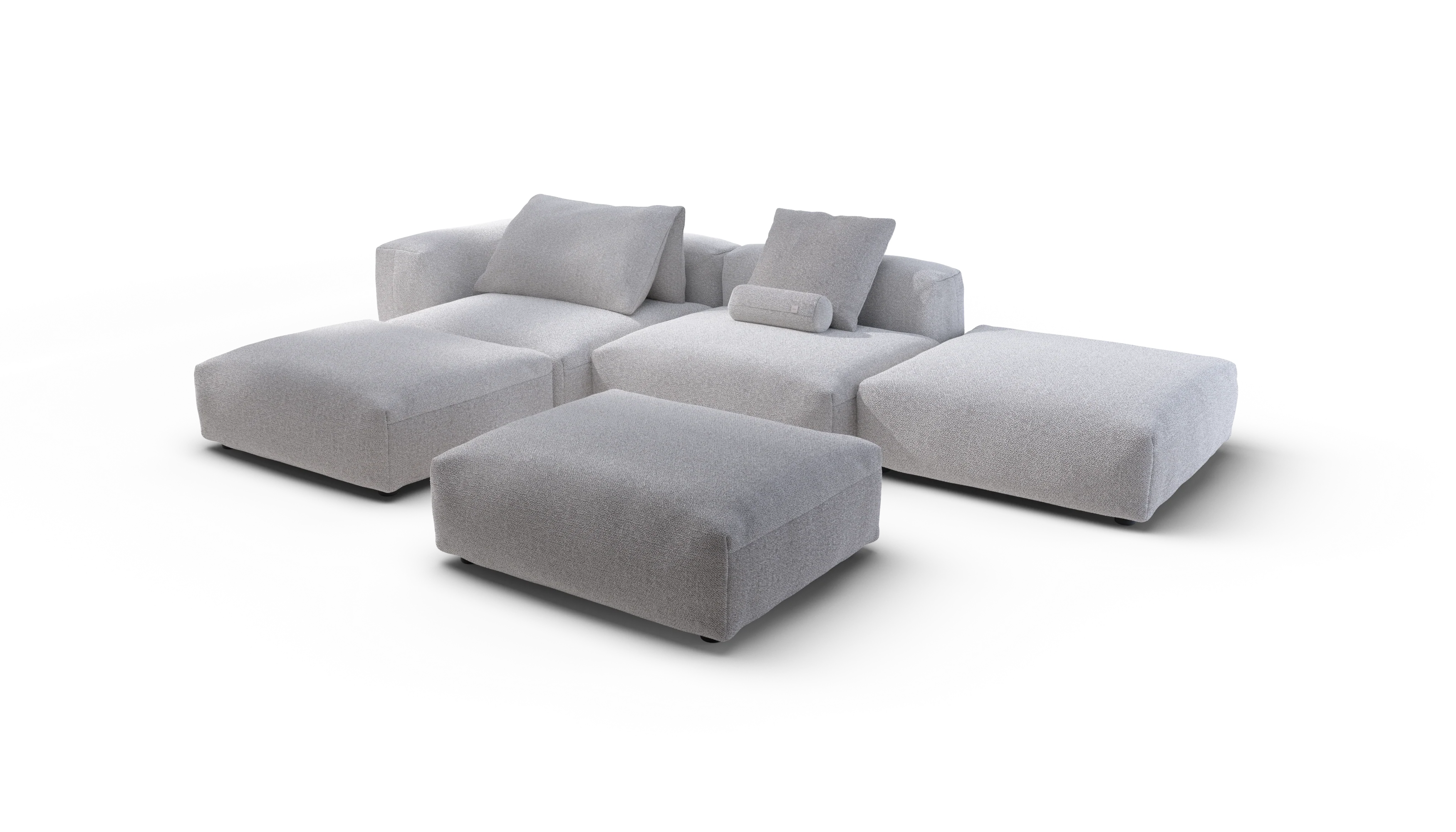 vetsak | Sofa Set 09 - The Island - Ridge - Dune | Modular Sofa | 7 Seater | Sofa Island - Image 4